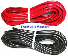 10 Gauge 25&#39; ft each Red Black Auto PRIMARY WIRE 12V Auto Wiring Car Pow... - $17.57