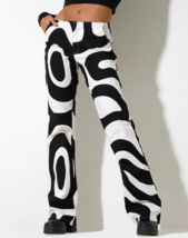 Motel Rocks Zoetry Trouser In Optic Swirl (MR34) - £15.06 GBP