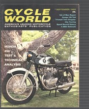 Cycle World-9/1965-Honda 450 Test &amp; Technical Analysis - £32.76 GBP