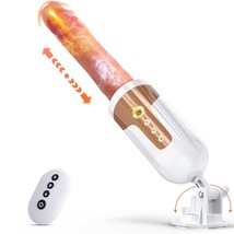 Automatic Thrusting Dildo G-Spot Vibrator For Women Pleasure,Realistic Dildo Wit - £49.91 GBP