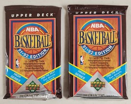 1991-92 Upper Deck Basketball High Series Find the West Lot of 2 Unopened Packs - $17.08