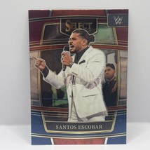 2022 Panini Select WWE Santos Escobar Base Concourse #76 Red &amp; Blue Retail - £1.57 GBP