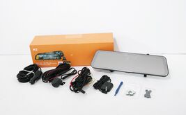 Rexing M2 M2-BBY 2K Front and Rear Mirror Dash Cam with Smart GPS - $28.99