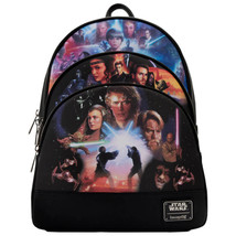 Star Wars Prequel Trilogy Triple Pocket Mini Backpack - £90.31 GBP