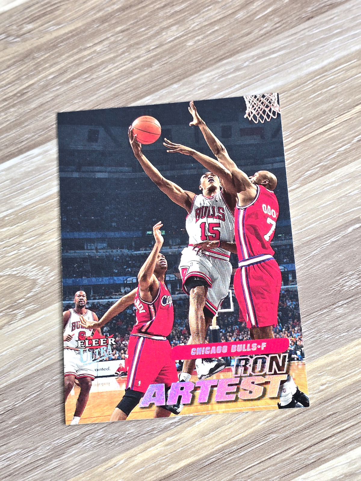 Ron Artest Basketball Card 2000 Fleer Ultra No. 32 Item image 2