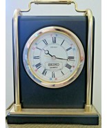 Vintage Seiko Quartz Desk Clock QQZ191K - €195,24 EUR