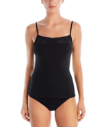 Calvin Klein Intrinsic Lace Trim Camisole Tank Top Black Size S - $353.86 MXN