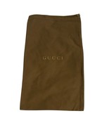 GUCCI Dust Bag Brown Made in Italy 15 1/2&quot; x 9” - $36.67 CAD