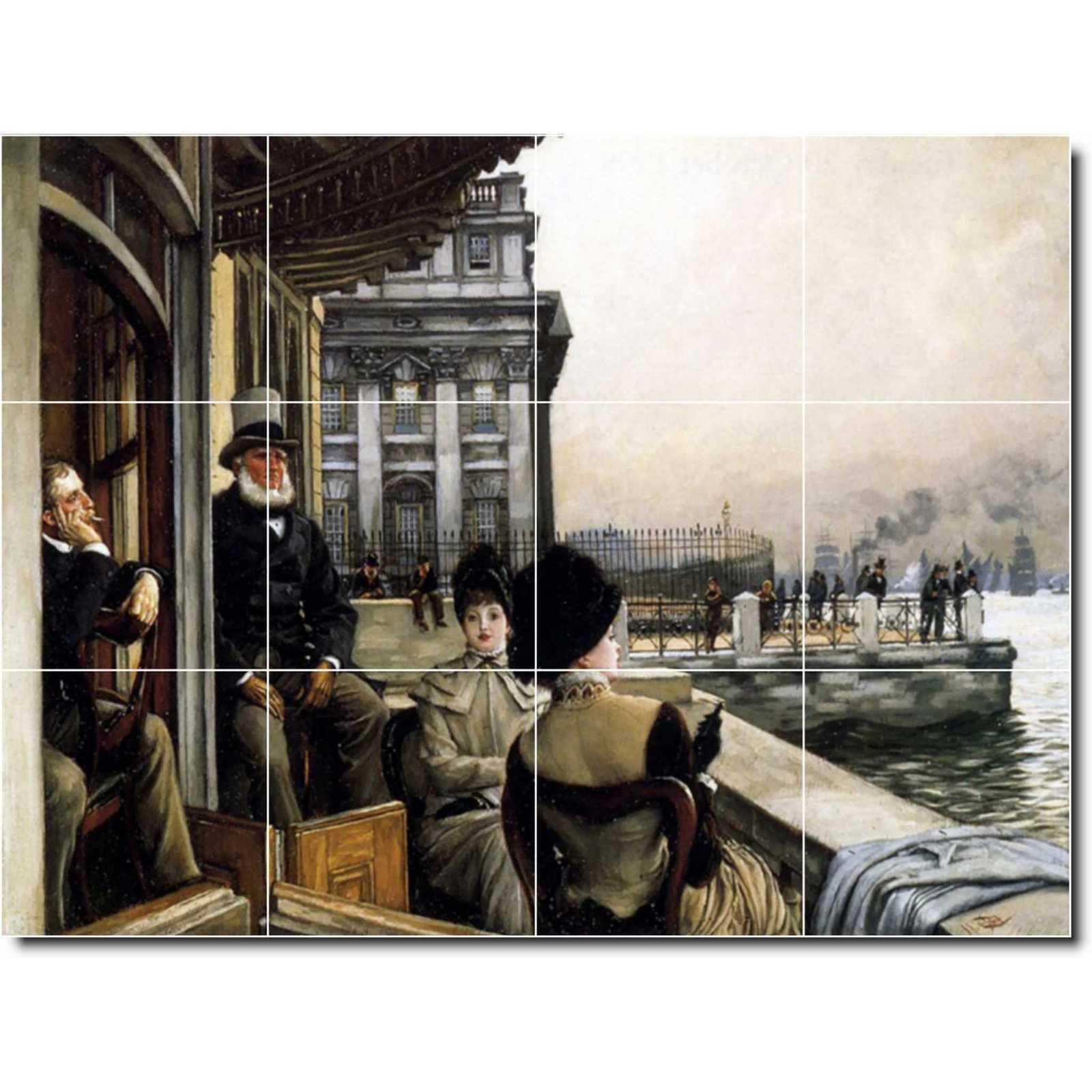 Tissot james theterrace of the trafalgar tavern greenwich london