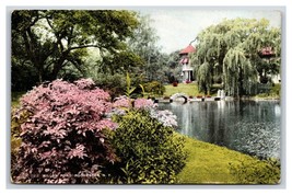Willow Pond East Avenue Rochester New York NY DB Postcard H22 - £3.07 GBP