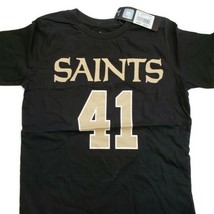 NFL New Orleans Saints Youth T Shirt 2 Sided #41 Alvin Kamara Boys Size S (8) - £13.89 GBP
