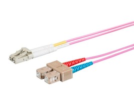 Monoprice Fiber Optic Cable - 2 Meter - Purple | OM4, LC/ST, Multi Mode ... - $147.10 MXN