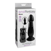 Anal Fantasy Collection Vibrating Thruster Black - $101.25