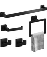 Sus304 Stainless Steel Bath Towel Bar Set, 5 Pc\. Matte Black, 16 Inch). - €39,02 EUR
