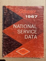 Advance 1967 National Service Data Repair Manual GM Chrysler Ford Rambler - £14.94 GBP