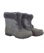 JBU Boots Womans 8 Faux Fur Weather Ready Outdoor Combat Water Resistant... - £40.98 GBP