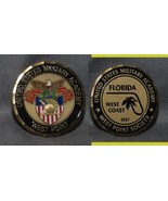 WEST POINT - US MILITARY ACADEMY MULTI-COLOR CHALLENGE COIN FLA WEST COA... - £7.77 GBP