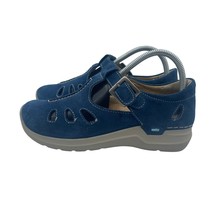 Wolky Smiley Flats Mary Jane Denim Blue Comfort Shoes Walking Womens 39 ... - $59.39