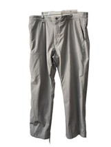 Savane swbsb040 Mens Gray Nylon Pants 42 x 30 Quick Dry Outdoors Hiking Casual - £7.44 GBP