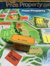Prize Property Game Piece Ski Lodge Building Orange Milton Bradley 1974 - £3.12 GBP