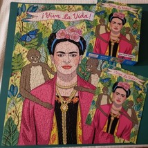 Frida Kahlo 500 Piece Jigsaw Puzzle Viva La Vida The Found Complete - $10.95
