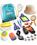 Kids Bug Catching Kit - 22 Pcs Kids Outdoor Explorer Kit, Nature Explora... - $29.91