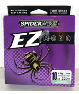 SPIDERWIRE EZ MONO FISHING LINE 10 lb 220 Yds Low-Viz Green - £5.12 GBP