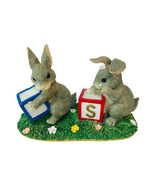 CHARMING TAILS There&#39;s No &quot;Us&quot; Without &quot;U&quot; Fritz &amp; Floyd Gray Rabbits Bu... - £14.61 GBP
