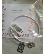 Alex and Ani &quot;Best Mom Ever&quot; Charm Bangle Bracelet Mother - $13.85