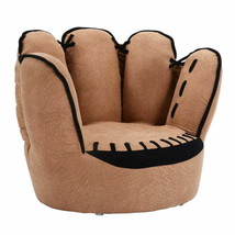 Baseball Glove Shaped Kids Leisure Upholstered Sofa - £100.92 GBP