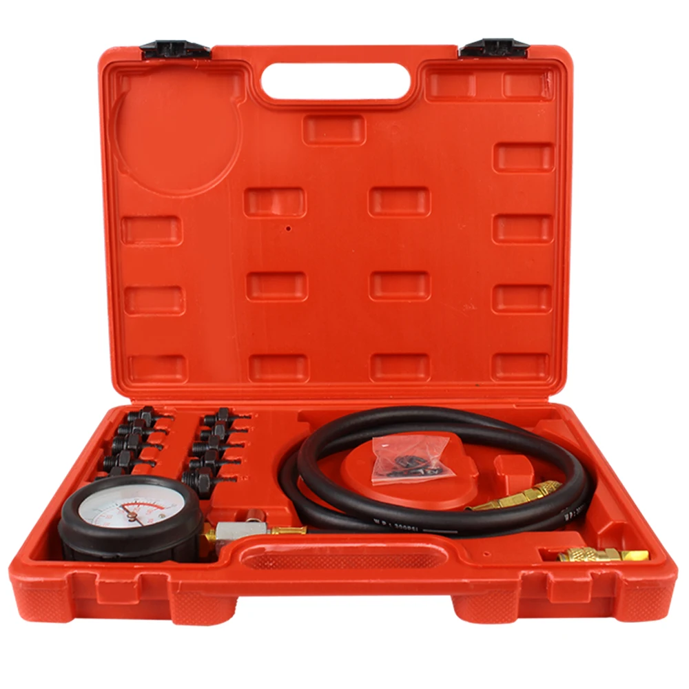 Car Test Oil Pressure Tester Sensor Kit 0~140psi 0~10bar Diagnostics Tools Quick - £111.92 GBP
