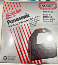 Nukote BM 325C-2 Panasonic KX-P 2123 4 color nylon ribbon - €8,49 EUR