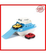 Imaginative Play with Eco-Friendly Blue and White Ferry Boat Toy for Kids - $785.24 MXN