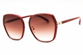 Guess Factory GF0407 66F Shiny Red/Brown Gradient 59-17-145 Sunglasses N... - $32.53