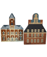 The Cat&#39;s Meow Wooden CLATON COUNTY COURTHOUSE 1890 ~ WILLIAMSBURG GOV P... - $19.67 CAD
