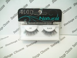 Ardell Natural Eye Lashes #117 Black - $125.04 MXN