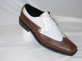 NEW Handmade men Two tone Spectator Shoes, Men formal shoes, Men leather shoes - £115.45 GBP
