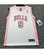 Chicago Bulls Deng #9 Jersey Shirt Youth Girls Medim 10-12 Reebok NBA V-... - $68.24 CAD