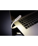 5 NEW Bright LED USB Mini Light Flexible Computer Lamp Laptop PC Desk Re... - £9.30 GBP