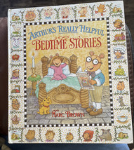 Arthur&#39;s Really Helpful Bedtime Stories by Marc Brown Hardcover Book 1998 - £7.46 GBP