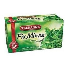 Fix Minze (Peppermint) Tea Bags 50 tea bags by Teekanne - $13.36