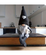 Knitted Coffee Gnome Plush Faceless Doll Christmas Farmhouse Coffee Bar ... - $49.53 CAD