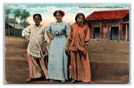 Native Women of Chorrera Panama UNP DB Postcard O16 - £3.91 GBP