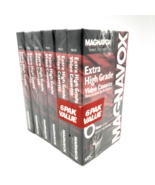 Magnavox VHS Extra High Grade Video Cassette Video Tapes 6 Pack Sealed - $18.99