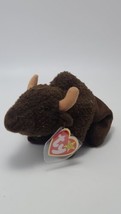 Original Ty Beanie Baby - Roam the Buffalo / Bison (1998) - With Hang Ta... - £11.68 GBP