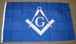 3X5 Masonic Flag Mason Flags Banner Sign New 3&#39;X5&#39; 100D - £11.81 GBP