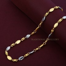 Unisex Italian Turkey chain 916% 22k Gold Chain Necklace Daily wear Jewelry 31 - £3,039.80 GBP+