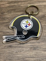 Vintage NFL Pittsburgh Steelers Football Helmet Keychain KG JD - €8,54 EUR