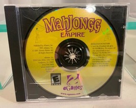 MahJongg Empire (Vintage PC CD-ROM, 2001) Pre-Owned - $5.93