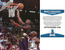 Cliff Robinson signed Phoenix Suns basketball 8x10 photo Beckett COA.autographed - $98.99